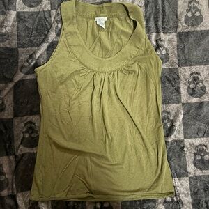 Ann Taylor Sage Green Tank Top